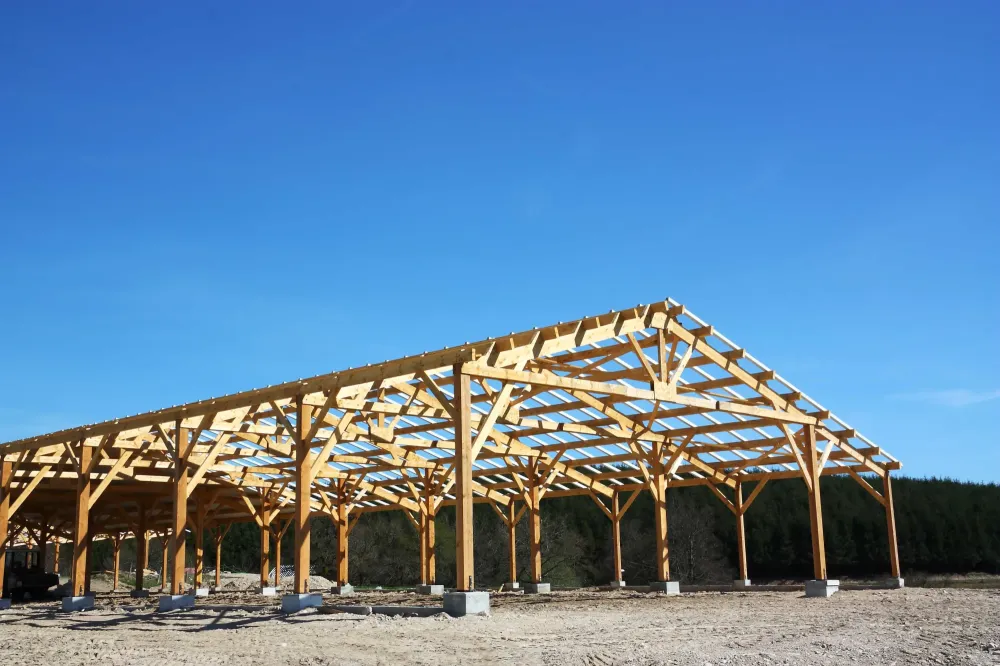 fondation bâtiment agricole